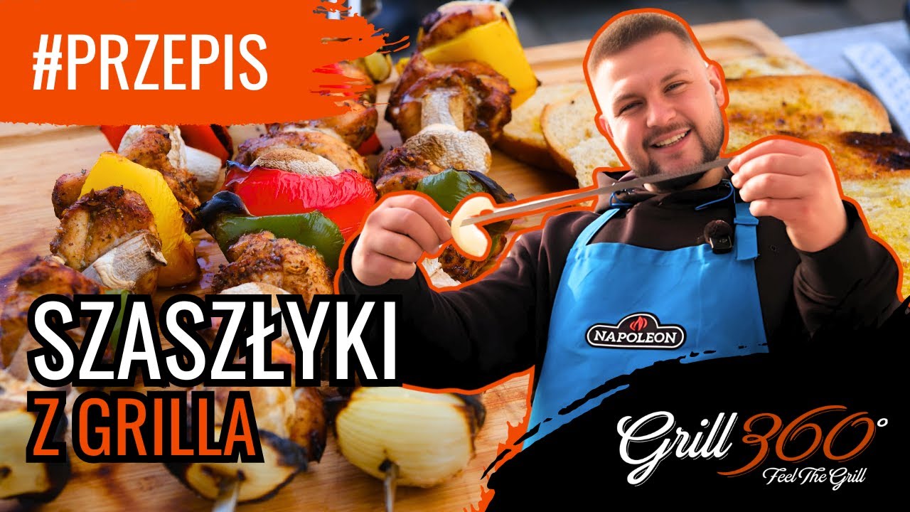 🧅 Szaszłyki z grilla z papryką i cebulą I PRZEPISY GRILL360