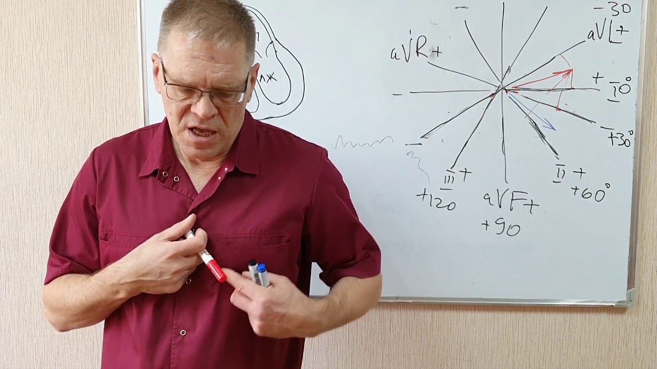 ЭКГ при гипертрофии предсердий и желудочков.