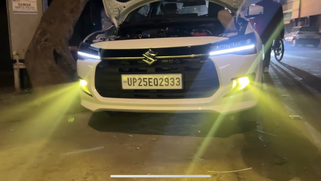 Fog lamps | Tricolour | Led lamps | Dzire zxi | Modified 