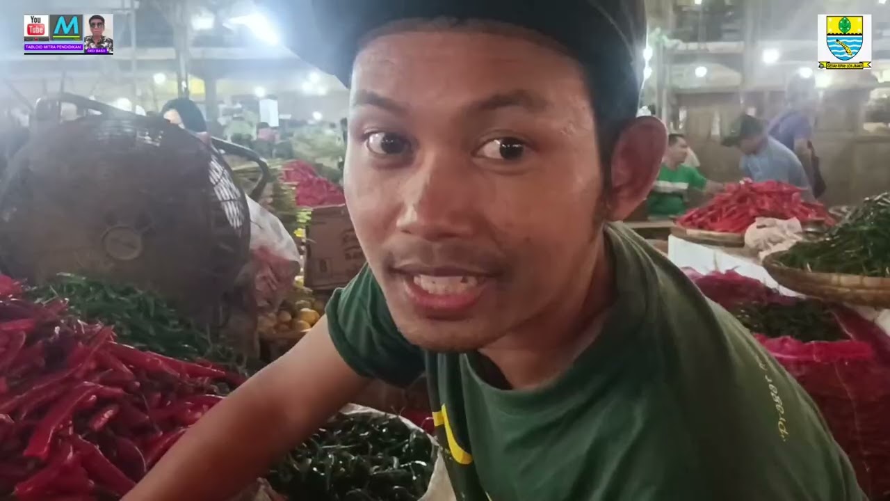 Harga  sayur mayur di  Pasar induk Jagasatru Kota Cirebon menjelang bulan puasa romadhon 2026 naik