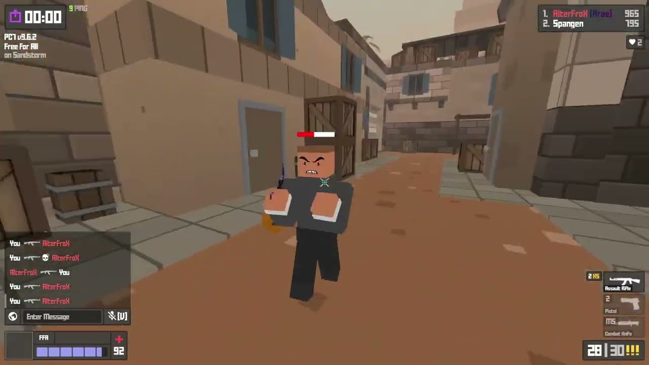 Krunker | 1v1 vs Araf
