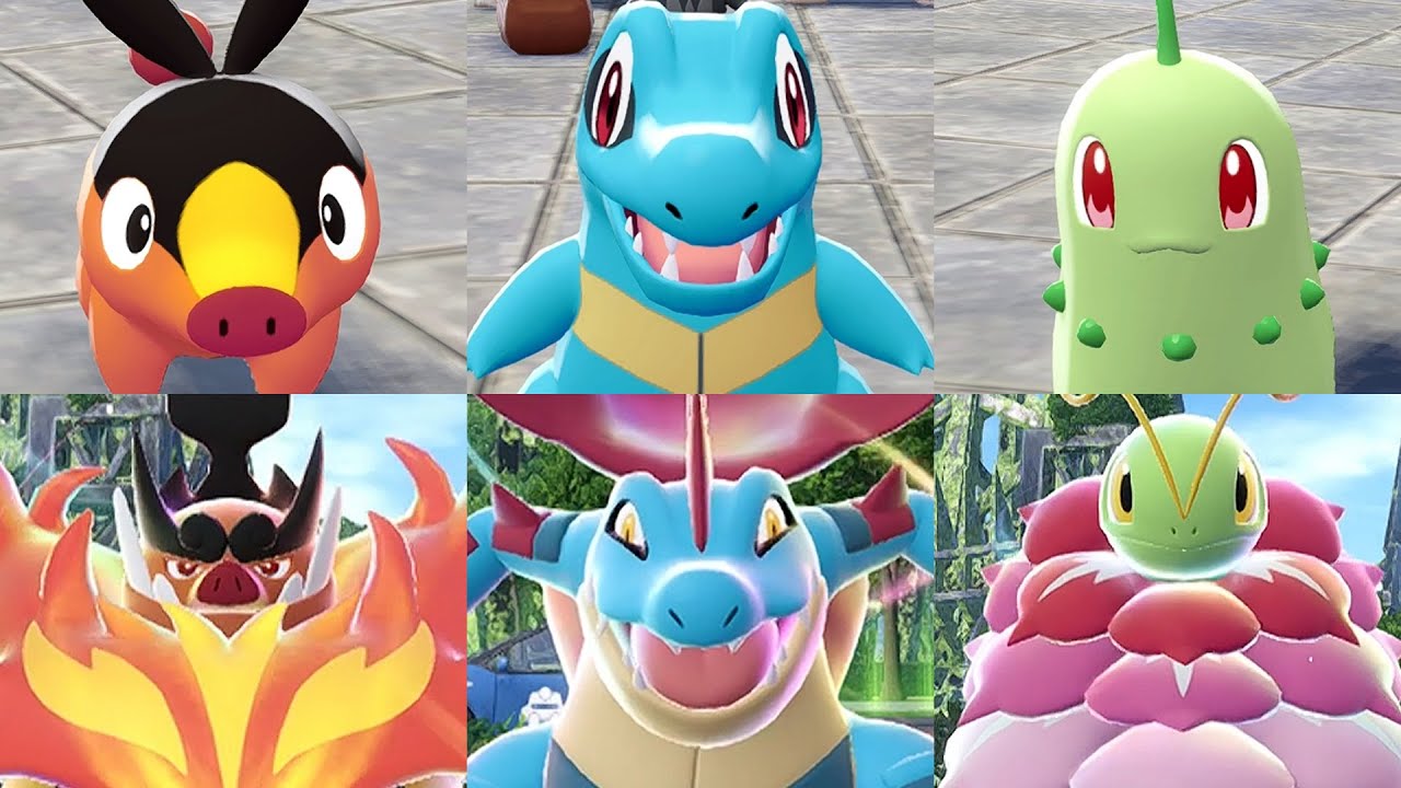 Pok&eacute;mon Legends: Z-A - All Starter Pok&eacute;mon Evolutions
