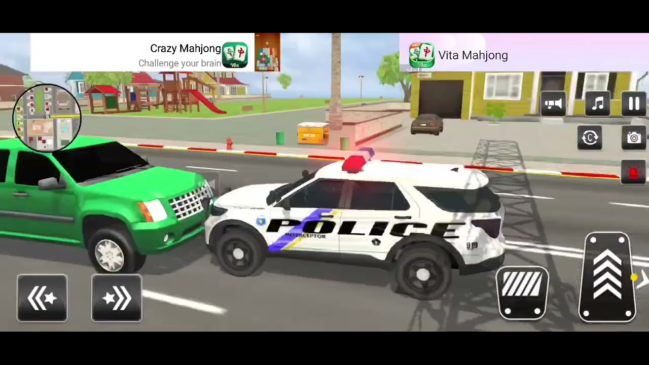 6️⃣ 🚓🚨😂 أغرب مطاردة شرطة في لعبة سيارات