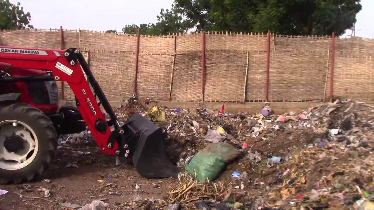 Gestion des déchets à Koungheul, Sénégal