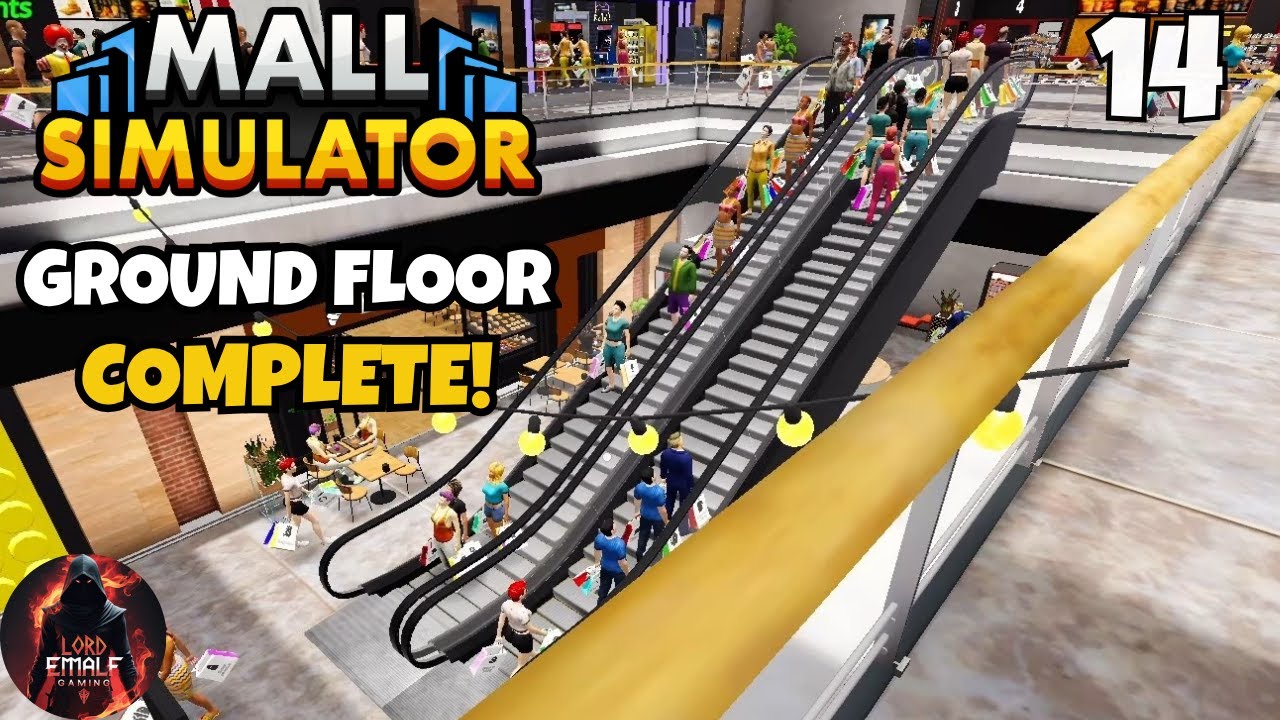 Ground Floor COMPLETE! Every Store Maxed Out! | Mall Simulator