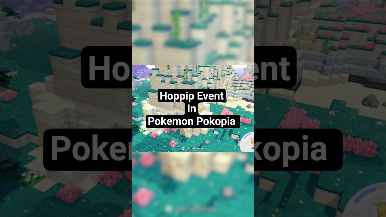 Hoppip Event in Pokemon Pokopia