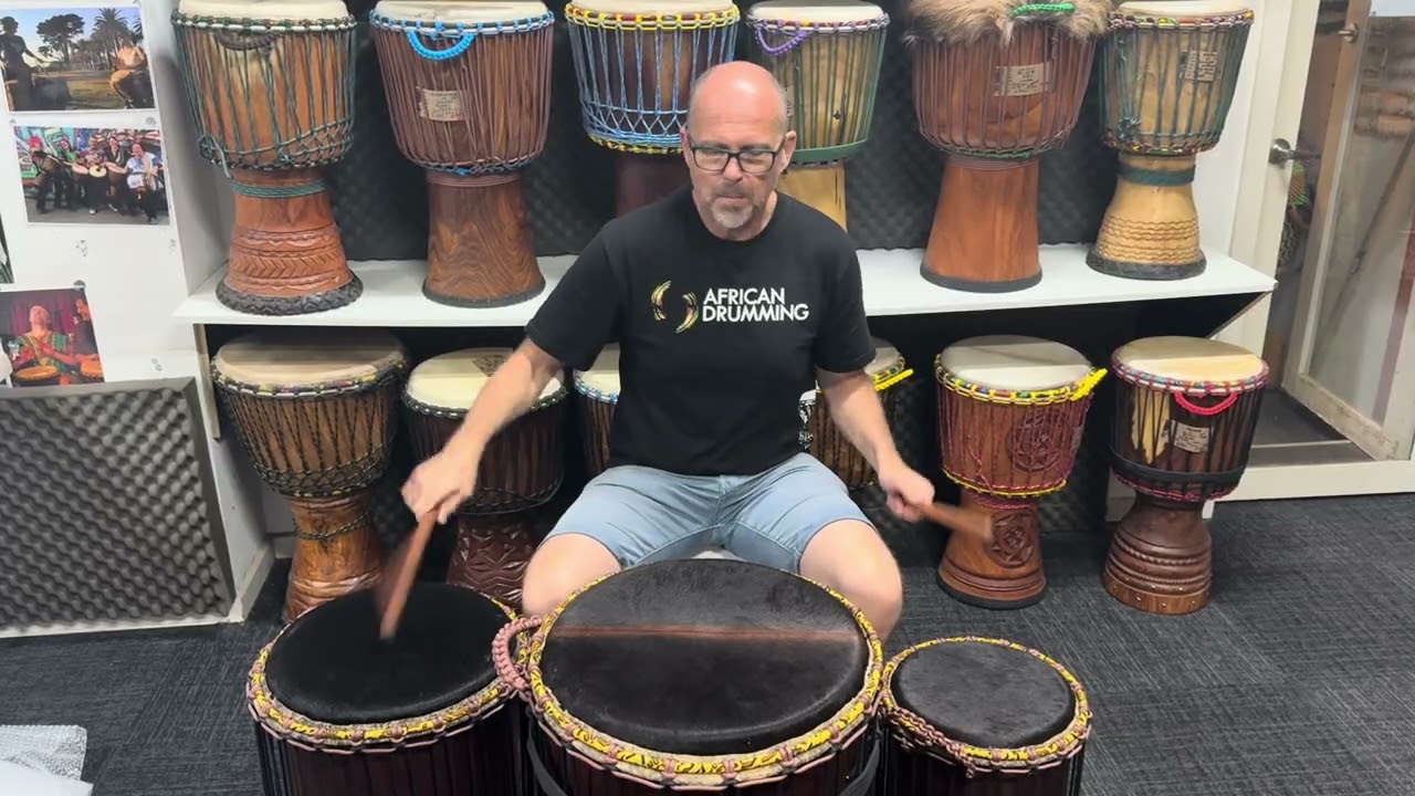 Master Series Dun set from Mali -  Sharp