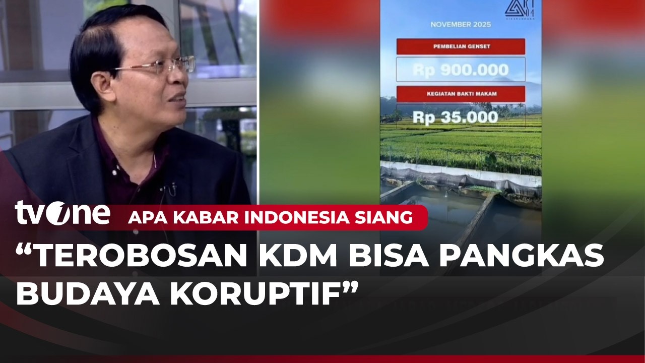 Era Baru Transparansi Anggaran Ala Jawa Barat Melalui Media Sosial | AKIS tvOne