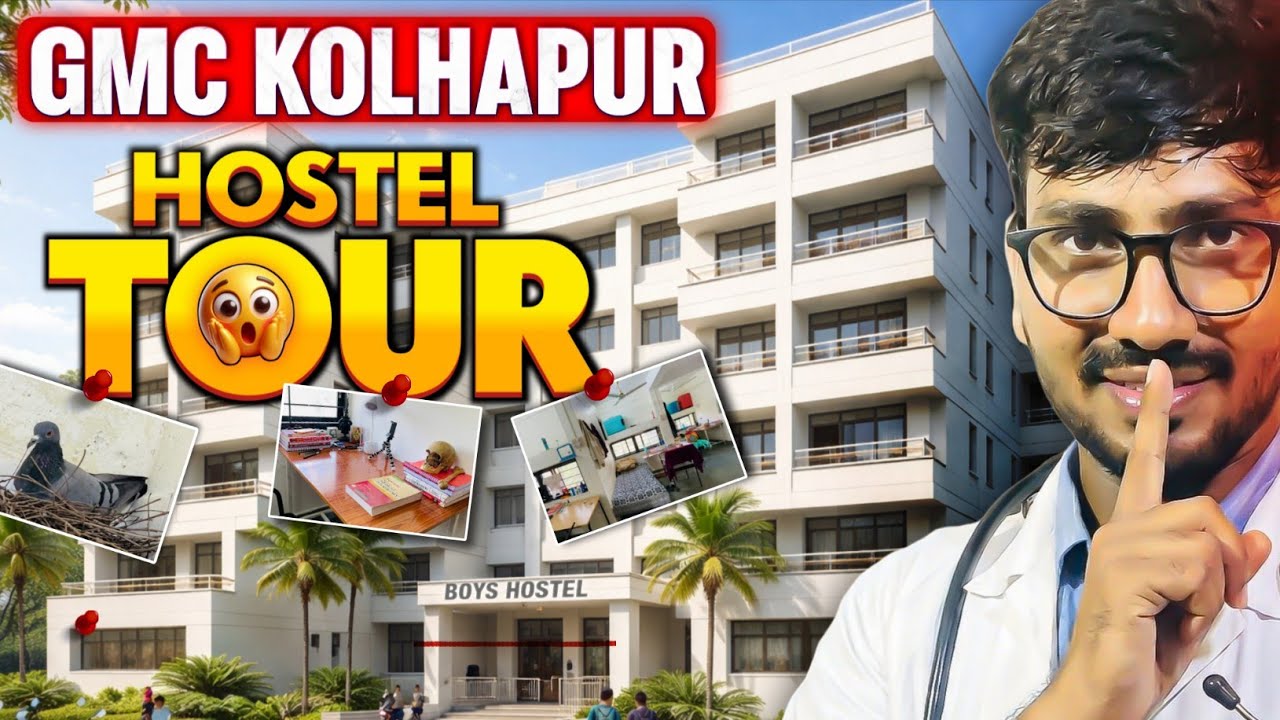 Government Medical College Hostel Tour | Expectation vs Reality 😂 GMC Kolhapur Hostel 