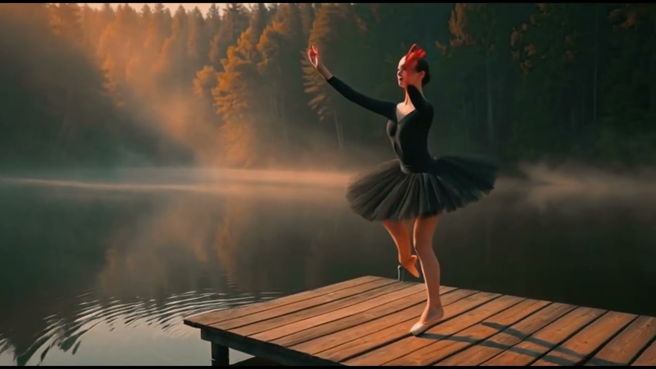 Dance on the Lake #musicvideo #black swan  #loveliness