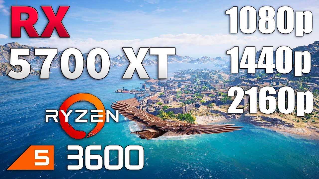 RX 5700 XT + Ryzen 5 3600 Test in 10 Games