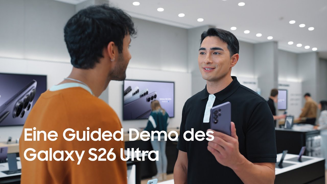 Geführte Demo zu Performance und Kamera | Samsung Galaxy S26 Ultra | Samsung