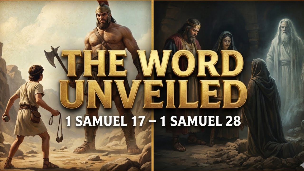 THE WORD UNVEILED--1 SAMUEL 17 TO 28