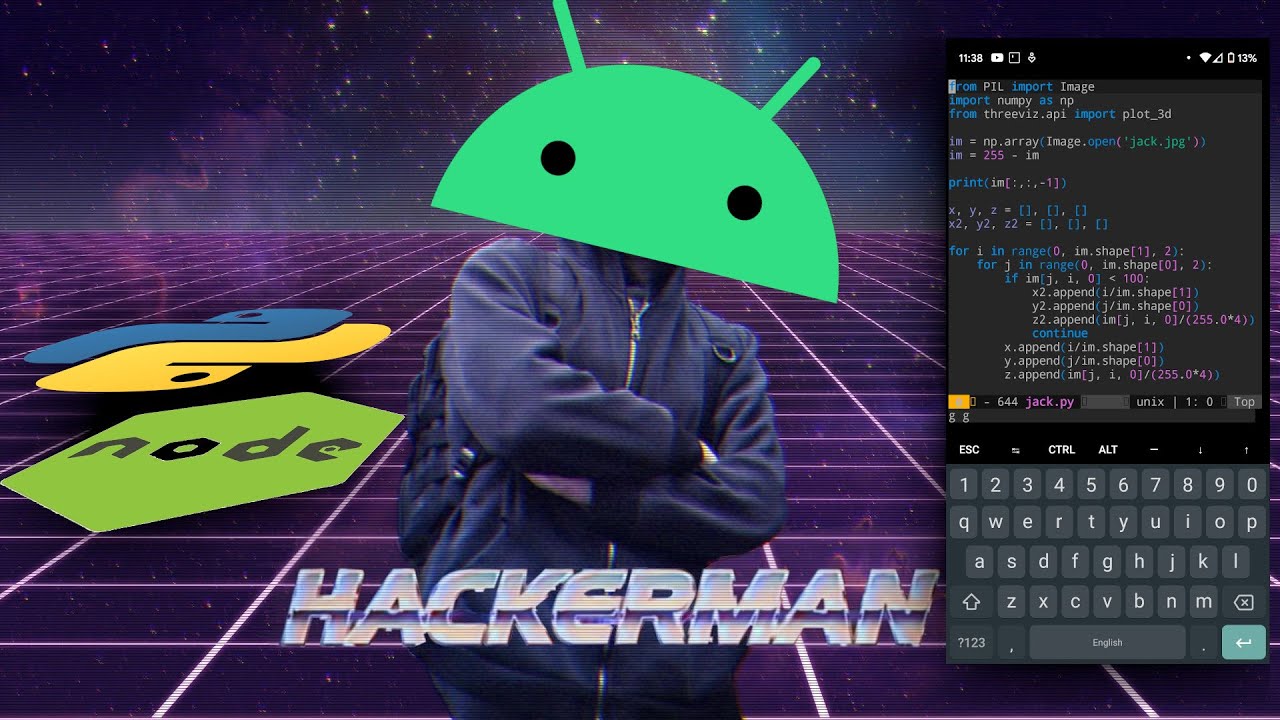 Программирование на Python и NodeJS на вашем Android-телефоне с Termux