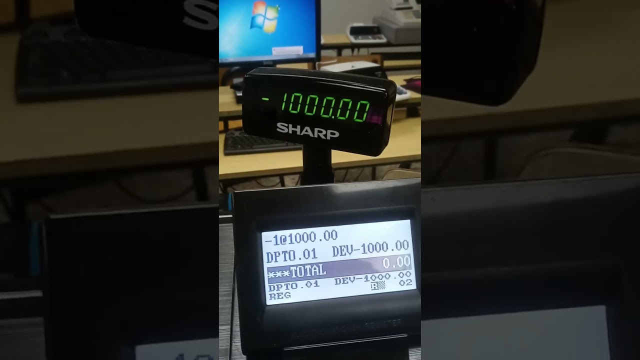 Te enseño a realizar anulaciones, devoluciones y corregir cualquier error en las ventas. CAJA SHARP