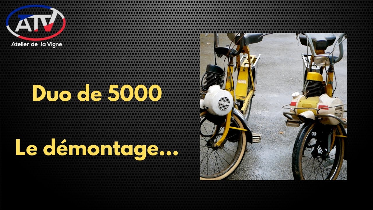 Restaurer un Solex 5000 : le démontage