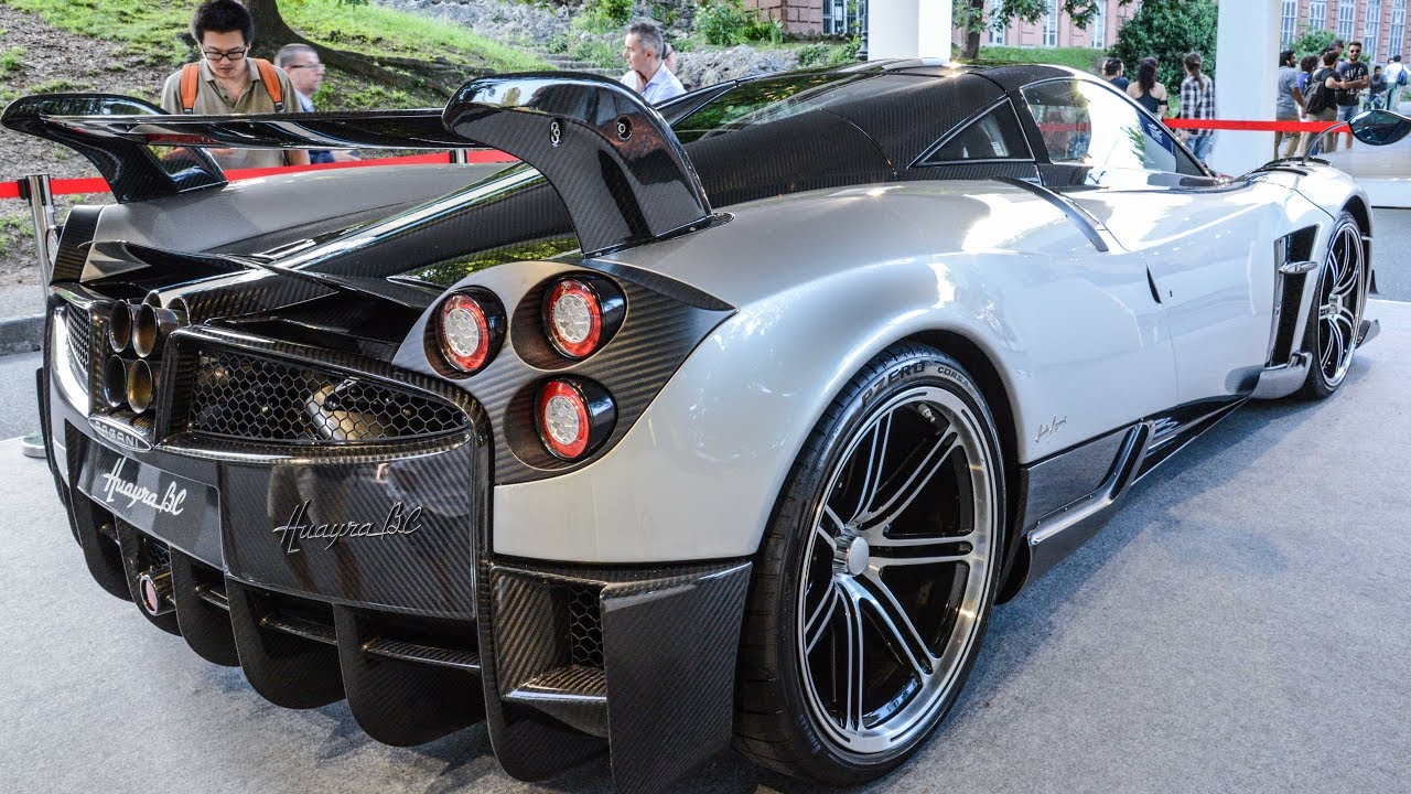 Best Hypercars and Supercars at International Car Show. Salone Automobile Torino 2017, Italy