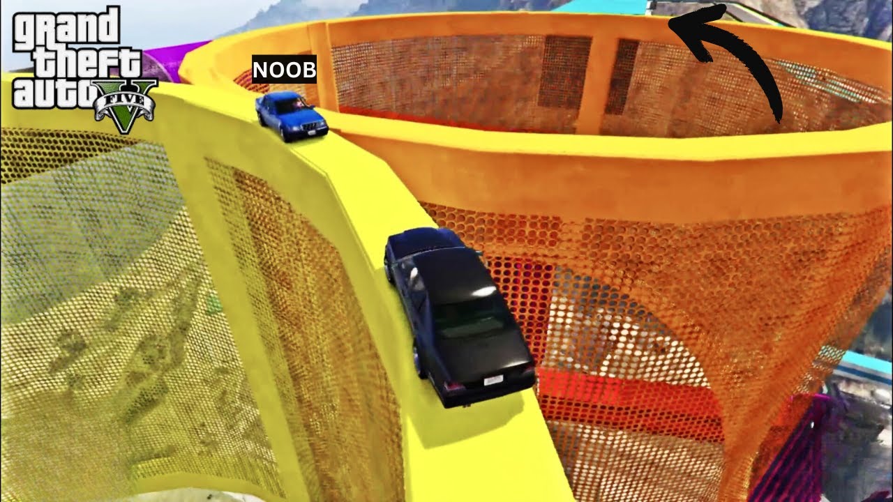 THEY ALL TEAMED UP AGAINST ME TO BOOLIE ME IN GTA 5 PARKOUR RACE! GAMEPLAY#015