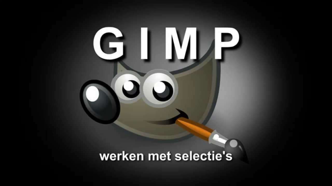foto bewerken in Gimp (selectie's)