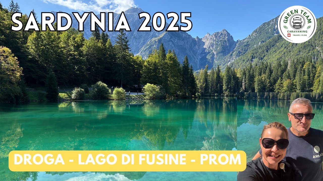 ⭐️SARDYNIA 2025⭐️Lago di Fusine i prom na Sardynię ⛰️🚢 Podróż kamperem przez Alpy i Livorno!