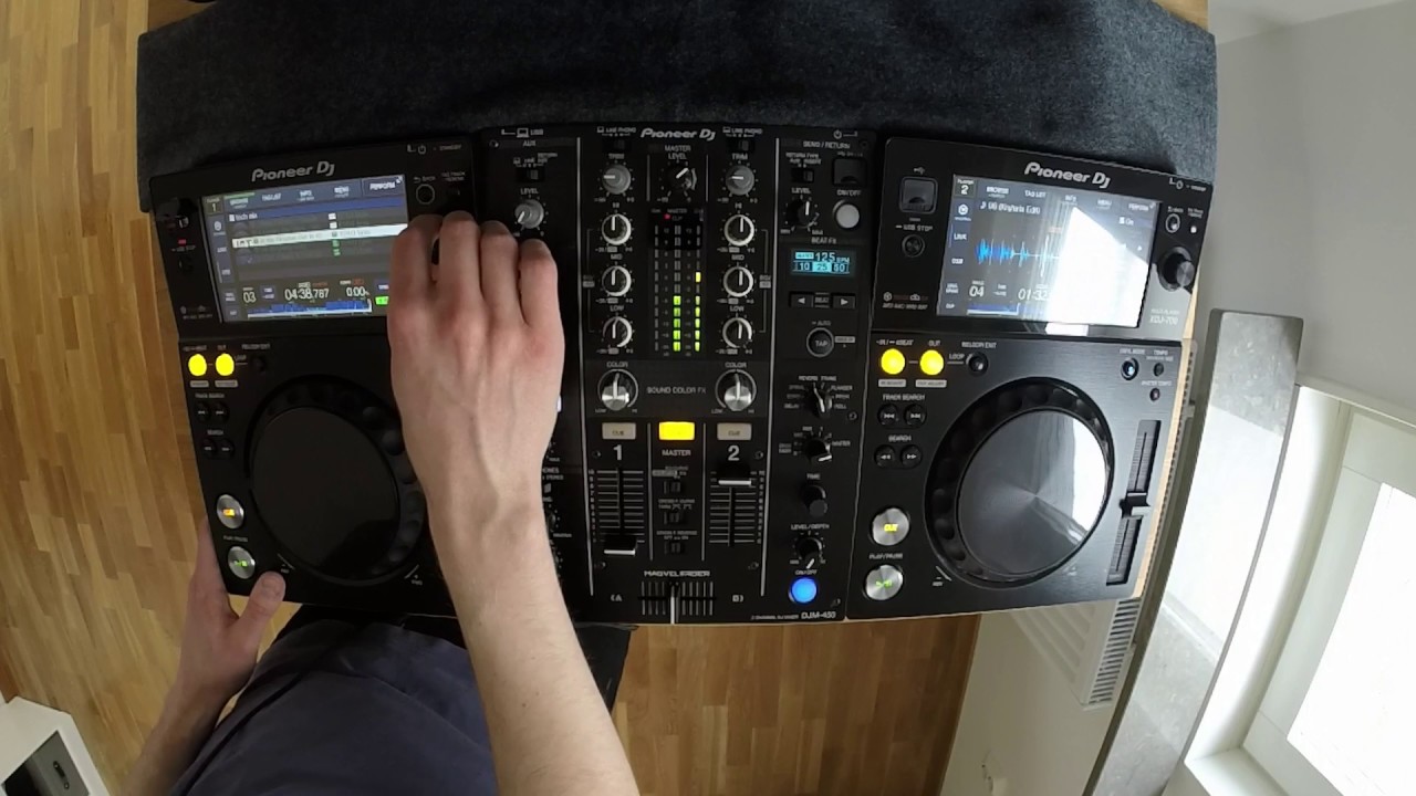 Pioneer DJM-450 + XDJ-700 - House mix