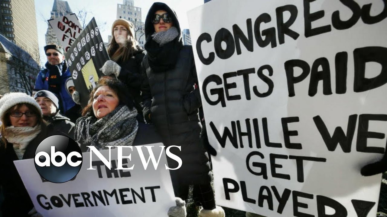 Workers call for end to shutdown: 'We don't have any money'