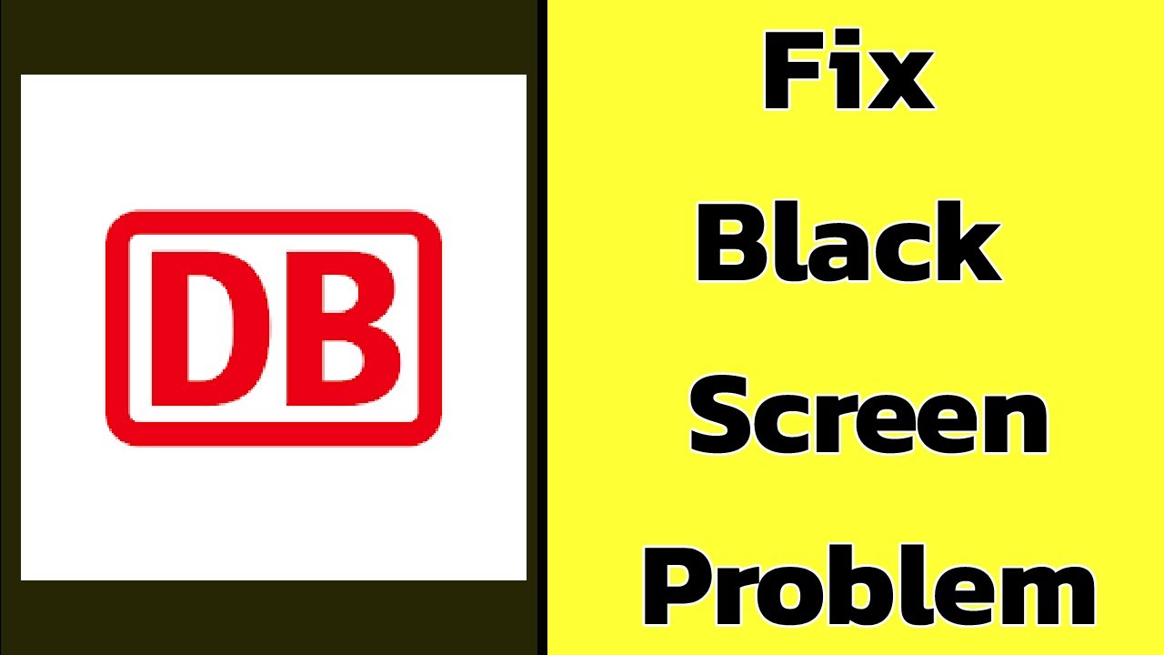 How to Fix DB Navigator App Black Screen Error Problem solve on Android
