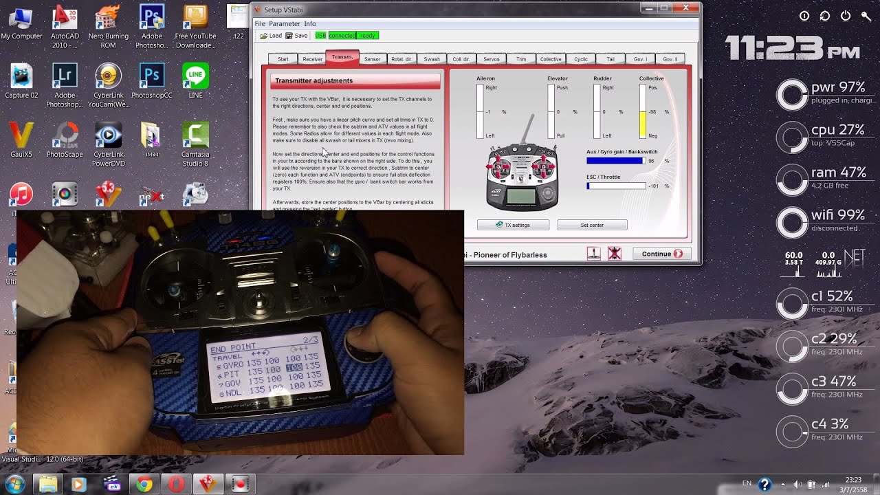 สอนตั้งค่า Setup Kbar Vbar