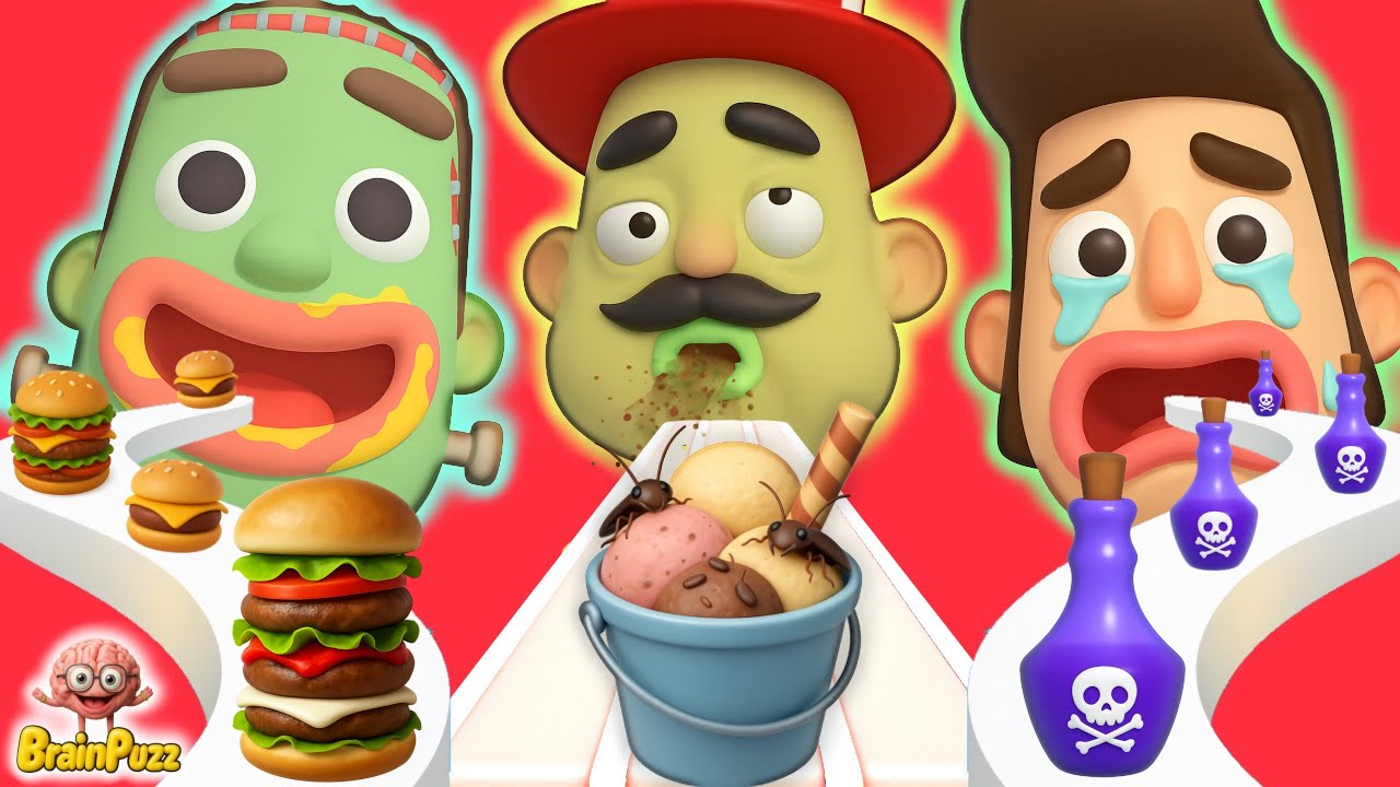 🥪 Sandwich Runner 🍔 Burger Master 🥶 Ice Cream Stack Runner 3 &mdash; Удовлетворяющий геймплей максималь...