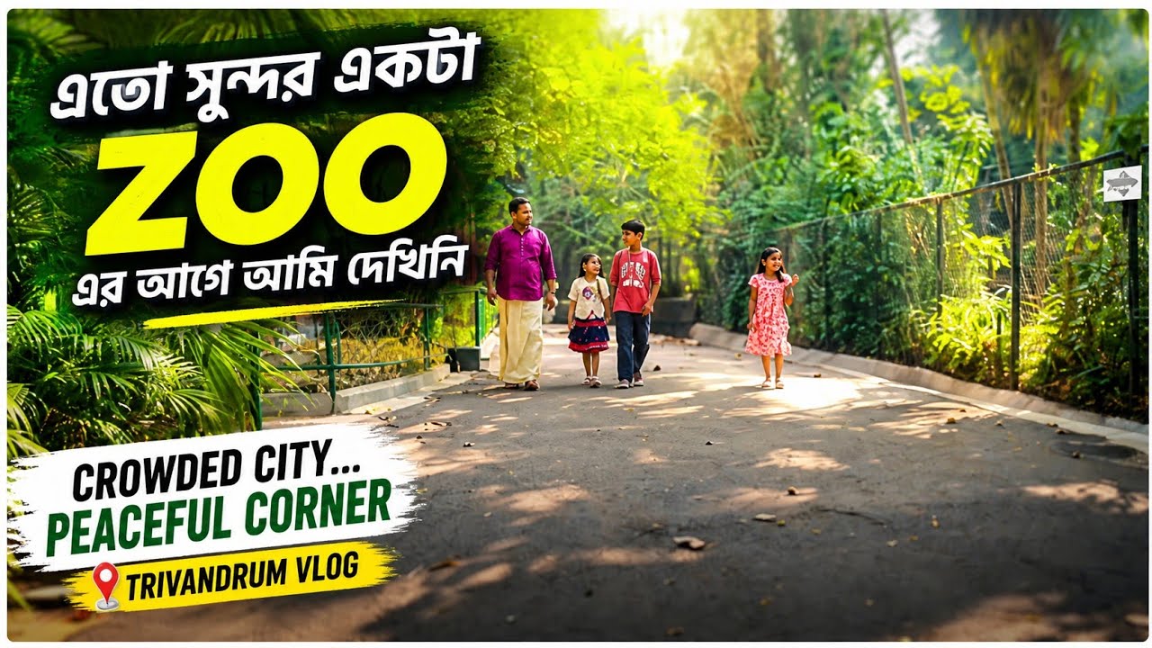 রাস্তা হারিয়ে ফেলেছিলাম // Crowded City… Peaceful Corner | Trivandrum Vlog