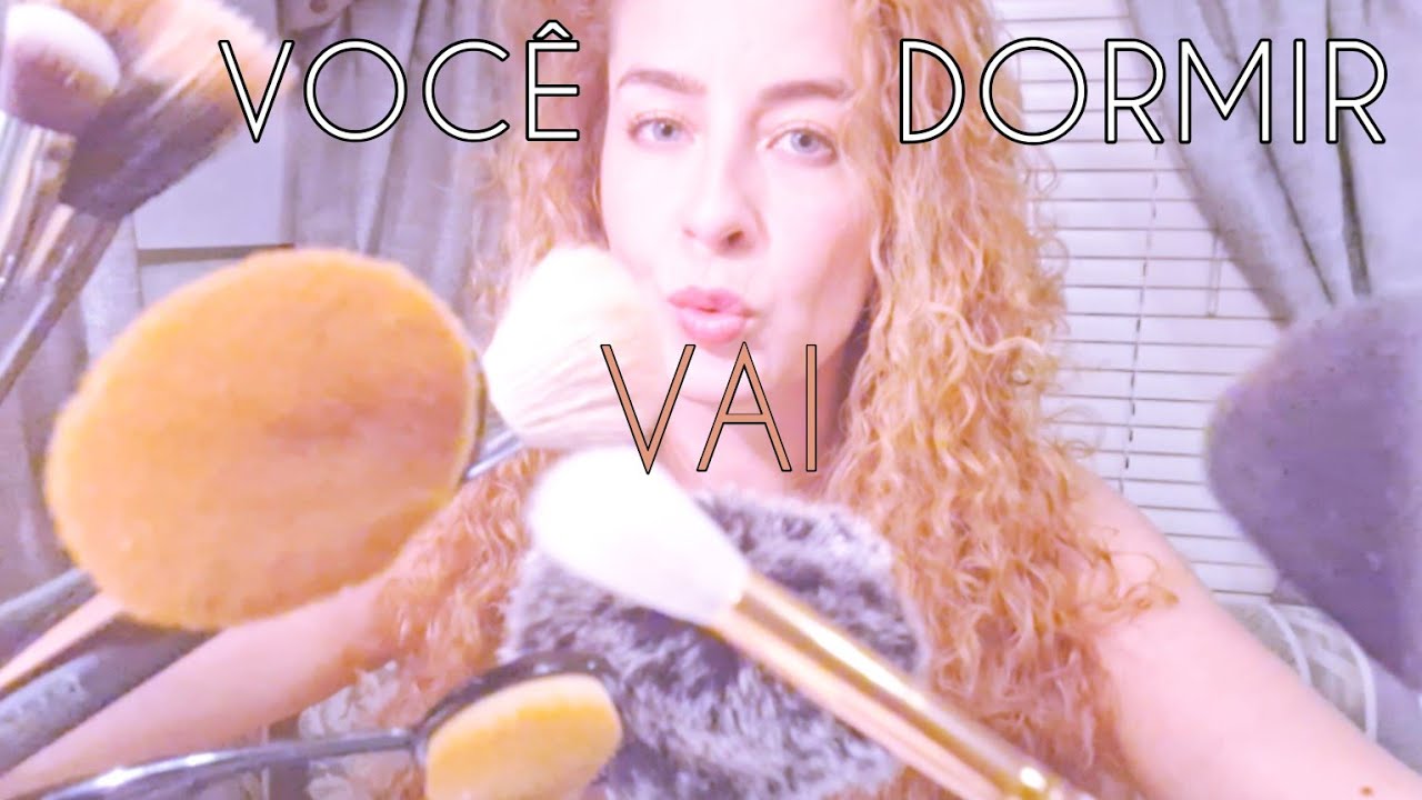 Toques Suaves e Sons Delicados: ASMR Maquiagem Vintage para Relaxamento Intenso que Você VAI Dormir!