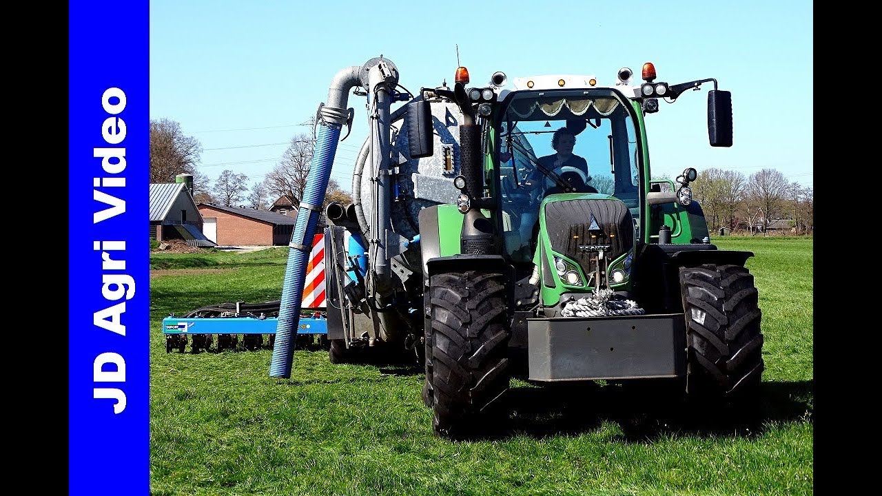 Mestseizoen 2019 | Fendt 724+Jako | van Dijk Wekerom | Slurry injection | Gülleeinarbeitung