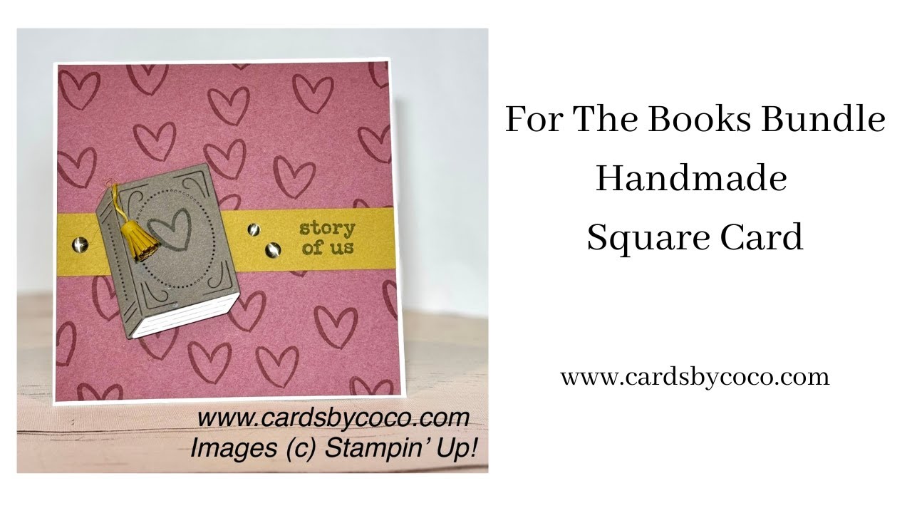 Crafting Slump? Let's Copy a Card from the Mini Catalog Using the For The Books Bundle.