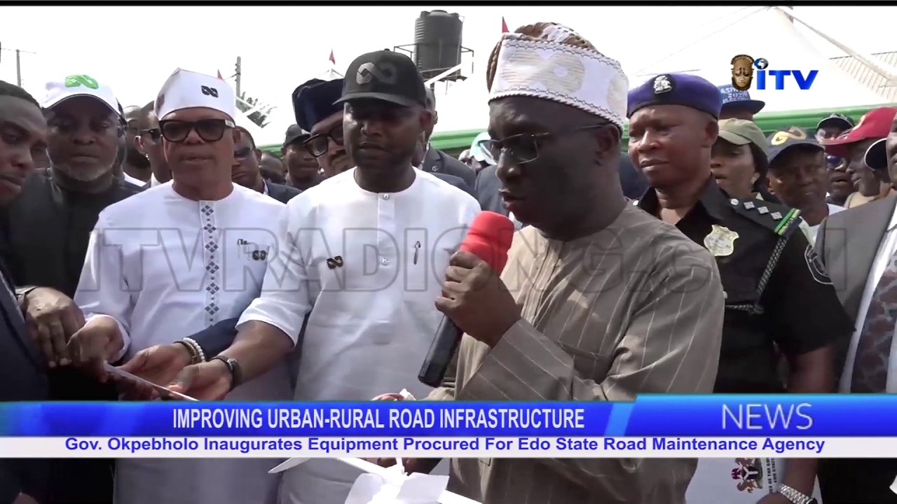 Gov. Okpebholo Inaugurates Equipment Procured For Edo State Road Maintenance Agency
