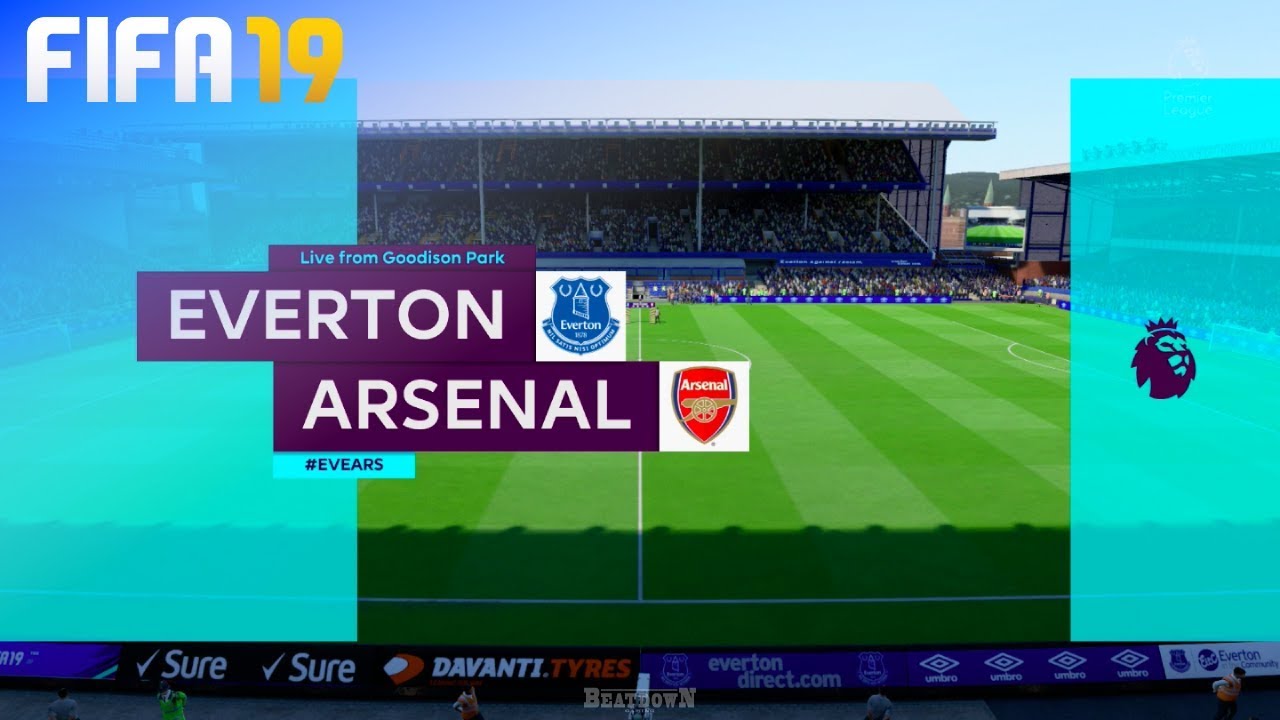 FIFA 19 - Everton vs. Arsenal @ Goodison Park
