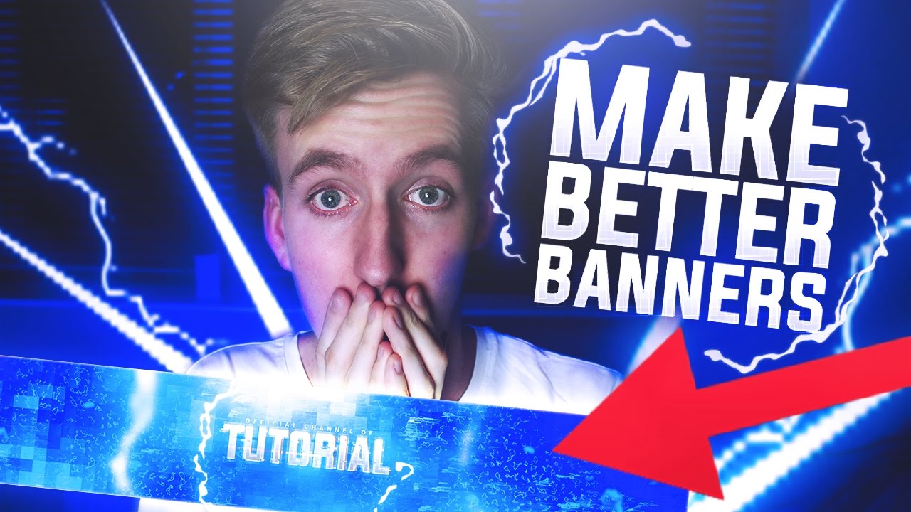 How To Make Better Youtube Banners In Photoshop (CC/CS6) 2017