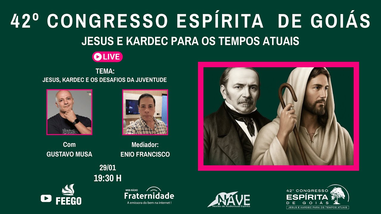 JESUS, KARDEC E OS DESAFIOS DA JUVENTUDE