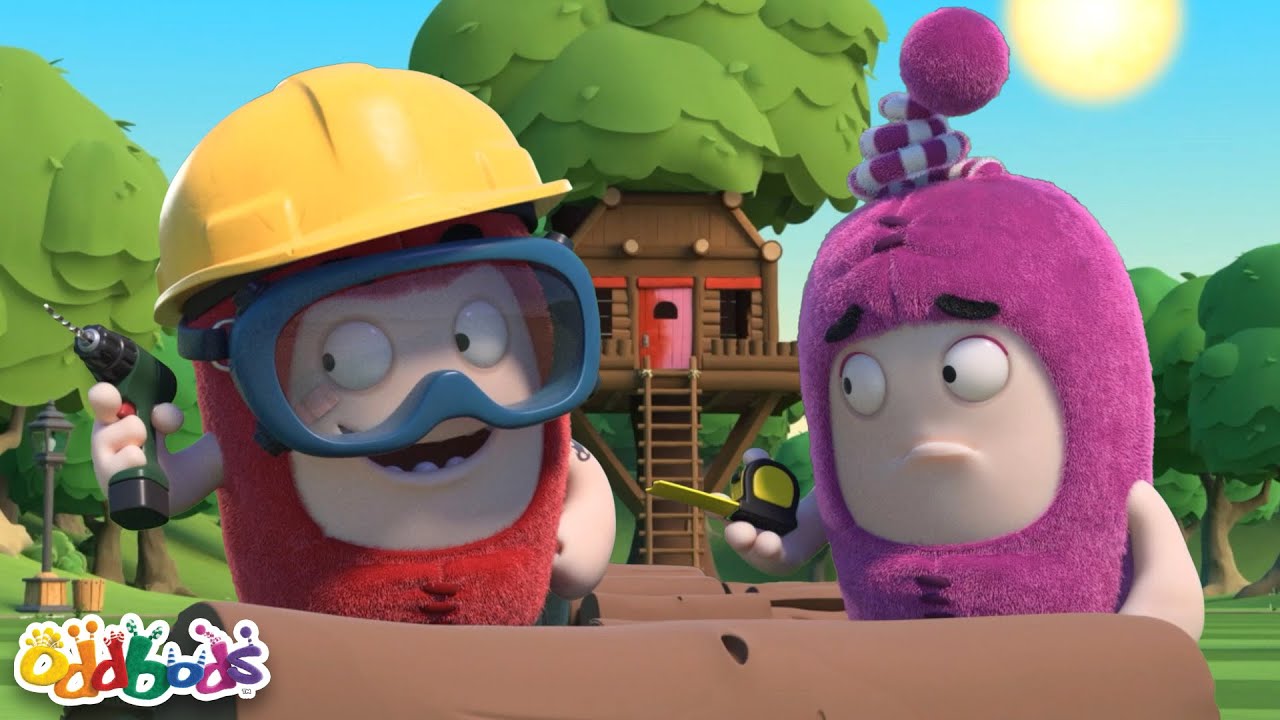 Буря в доме на дереве🌳 | Чуддики | Смешные мультики для детей Oddbods