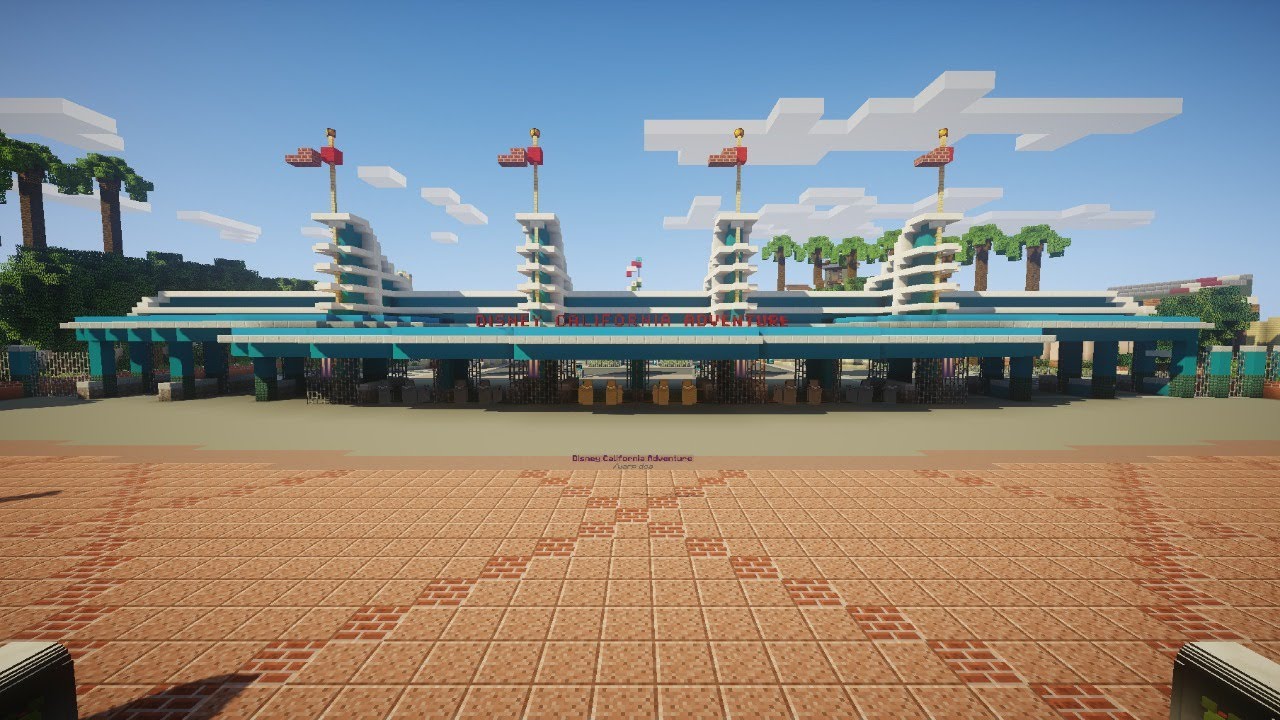 Live: Disney California Adventure Grand Opening - Imagine Fun Minecraft Server (Influencer Event)