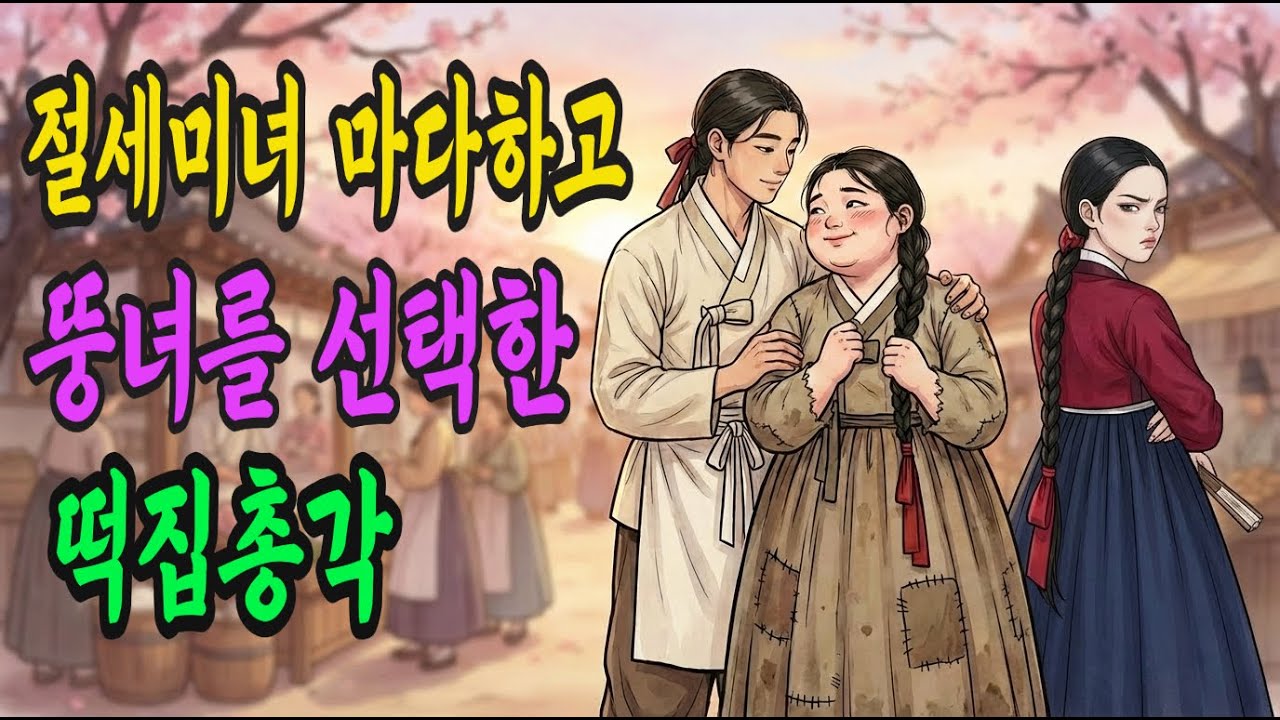 절세미녀 마다하고 뚱녀를 선택한 떡집총각 대체 왜?![야담/민담/설화/옛날이야기]