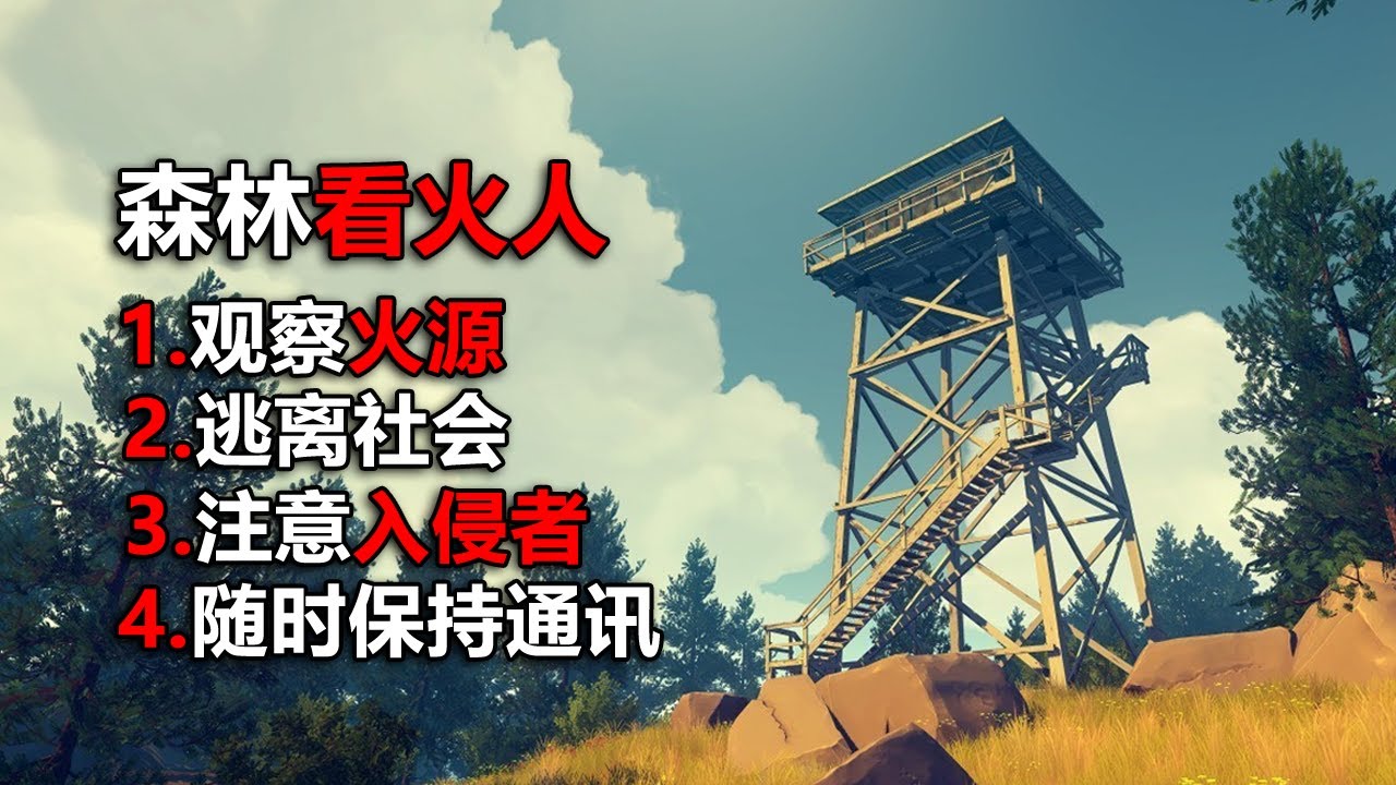 逃離生活的瑣碎，我在森林與世隔絕！ 看火人全流程