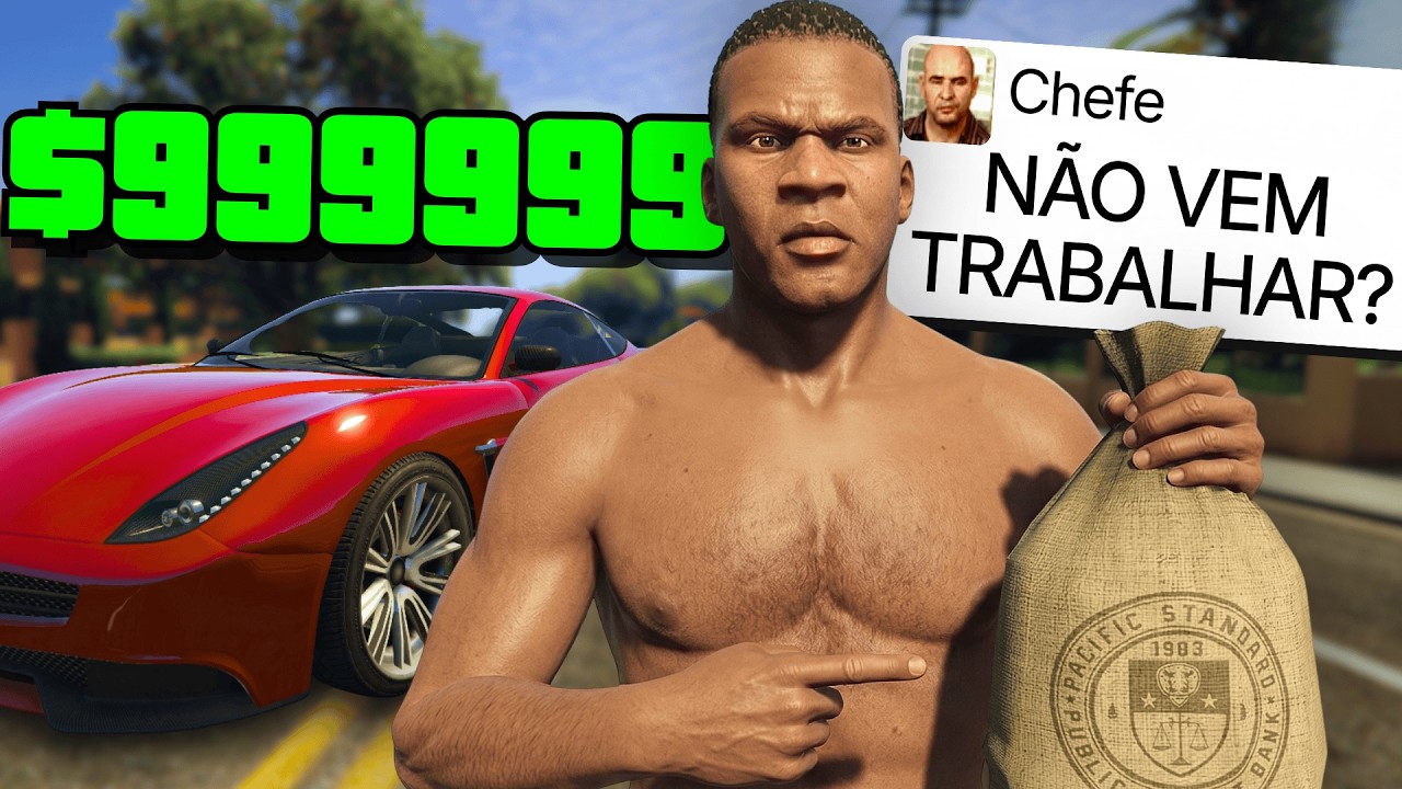 Ficando RICO ANTES DA PRIMEIRA MISSÃO no GTA 5 (R$999.999,99)
