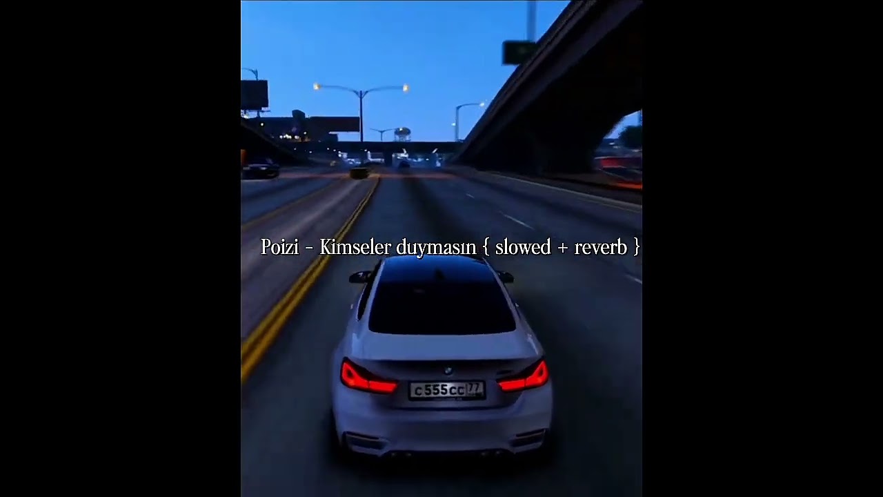 Poizi - Kimseler Duymasın | slowed + reverb } video music
