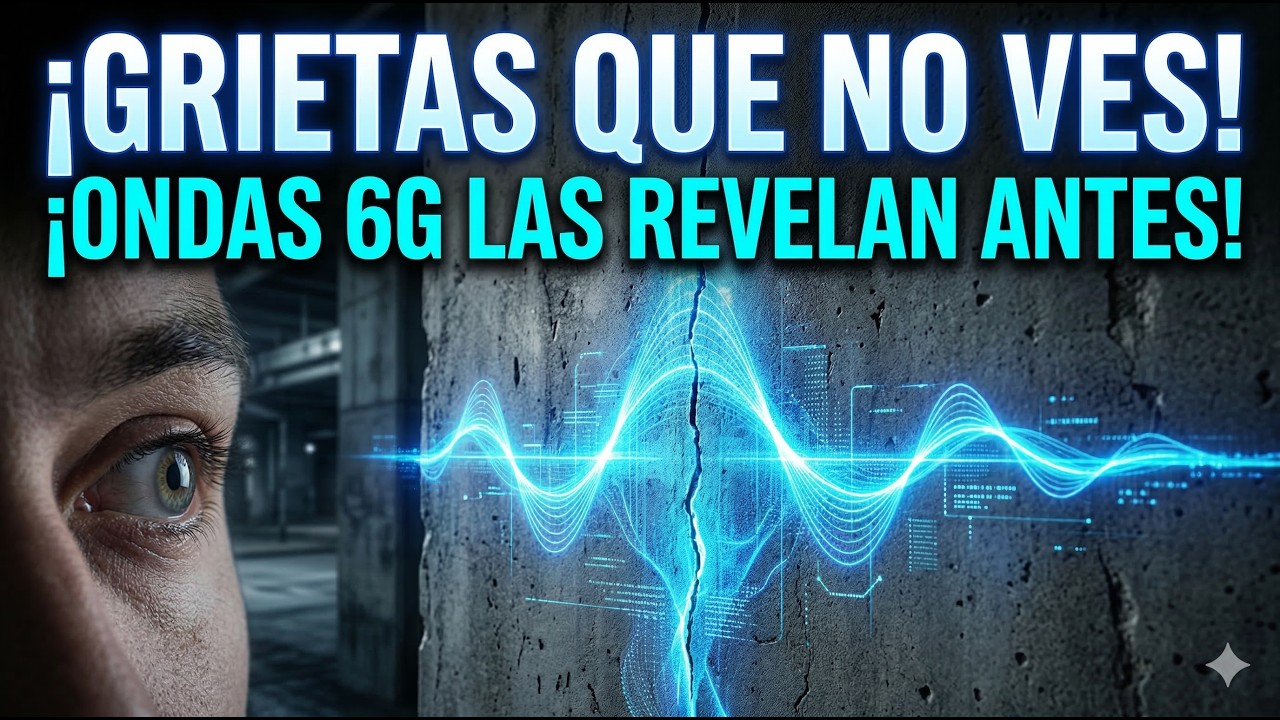 Sensores Invisibles: Cómo las Ondas 6G Detectan Grietas antes que los Humanos.