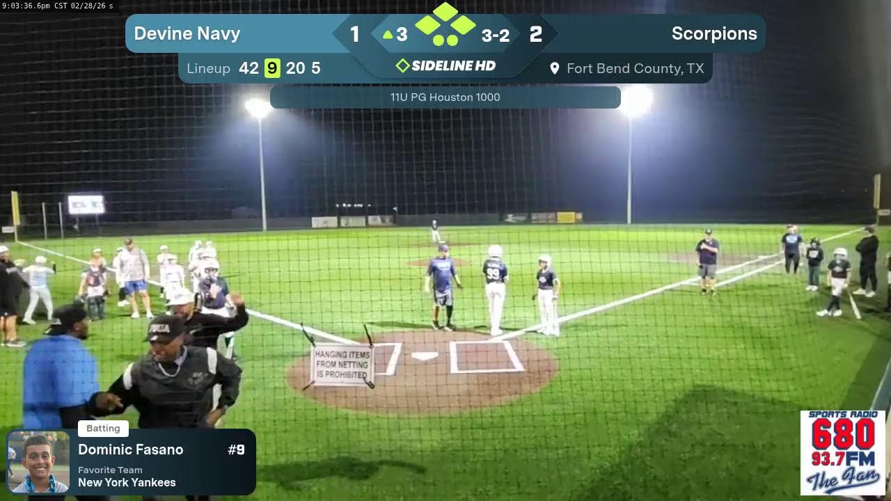 Devine Navy @ Scorpions (2026.02.28)