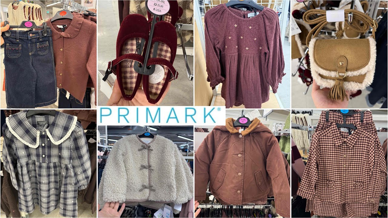 Primark kids girls clothes 1-8 years new collection / October 2025