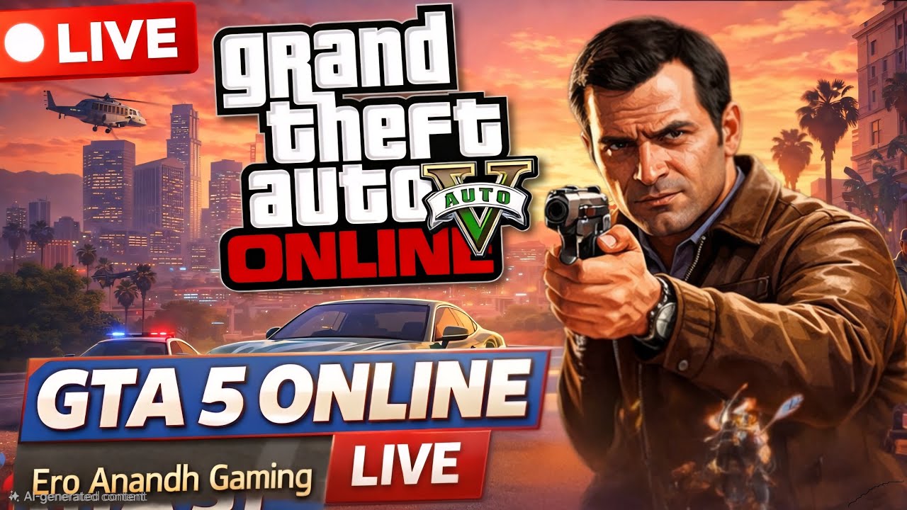 🔴Fun / Friendly StyleVanakkam Makkale 😄 GTA 5 New Game LIVE
