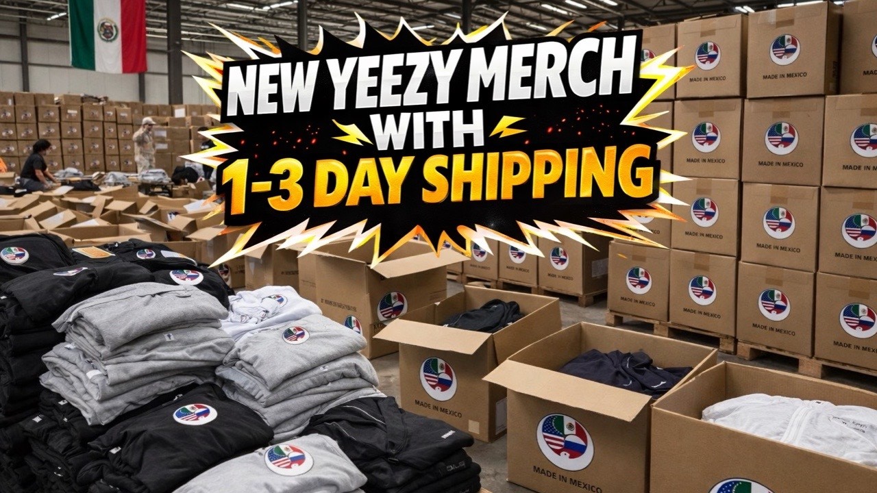 NEW YEEZY MERCH DROP