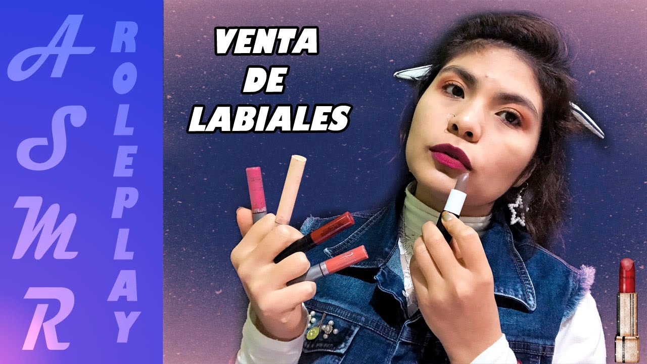 ASMR  SOFT SPOKEN | VENTA DE LABIALES | Atención personal y relajante | PURO ASMR