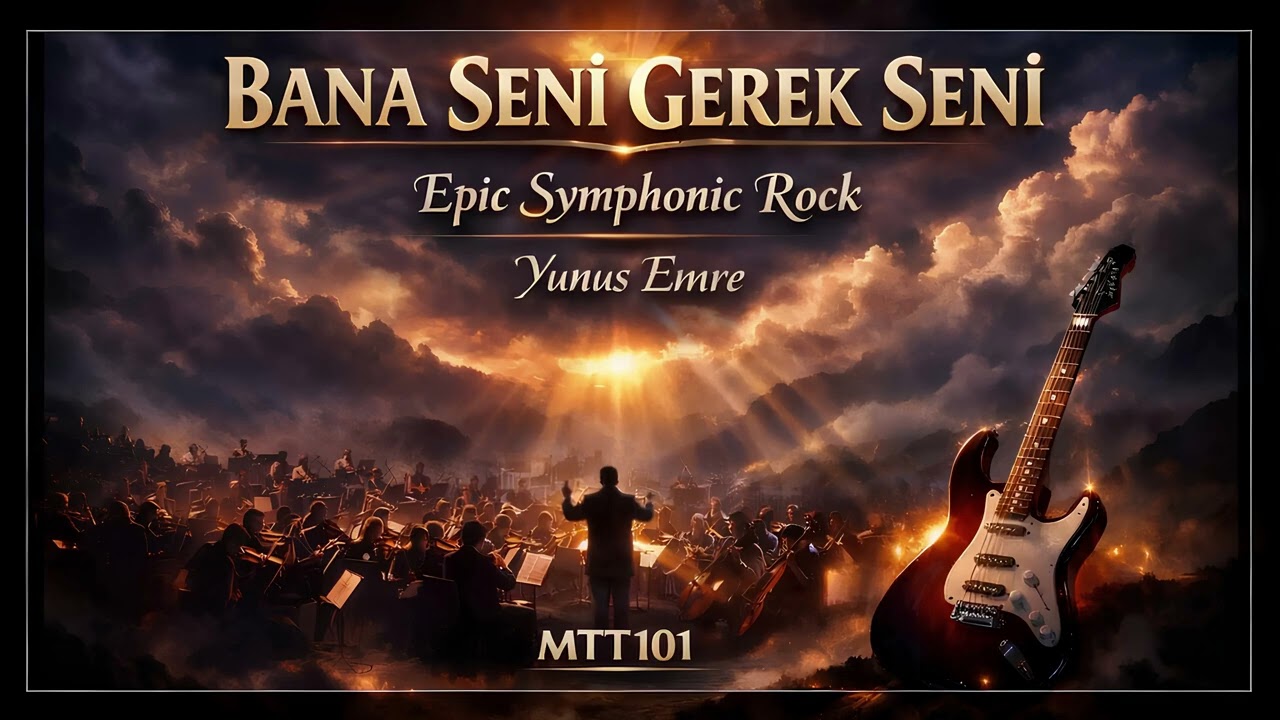 BANA SENİ GEREK SENİ – YUNUS EMRE | Symphonic Rock | MTT101